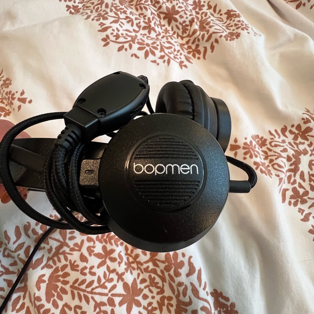 NWOT BOPMAN audio headset